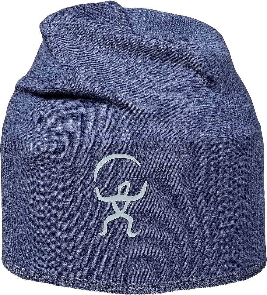 Husky Beanie, från ISBJÖRN of Sweden, i färgen denim.