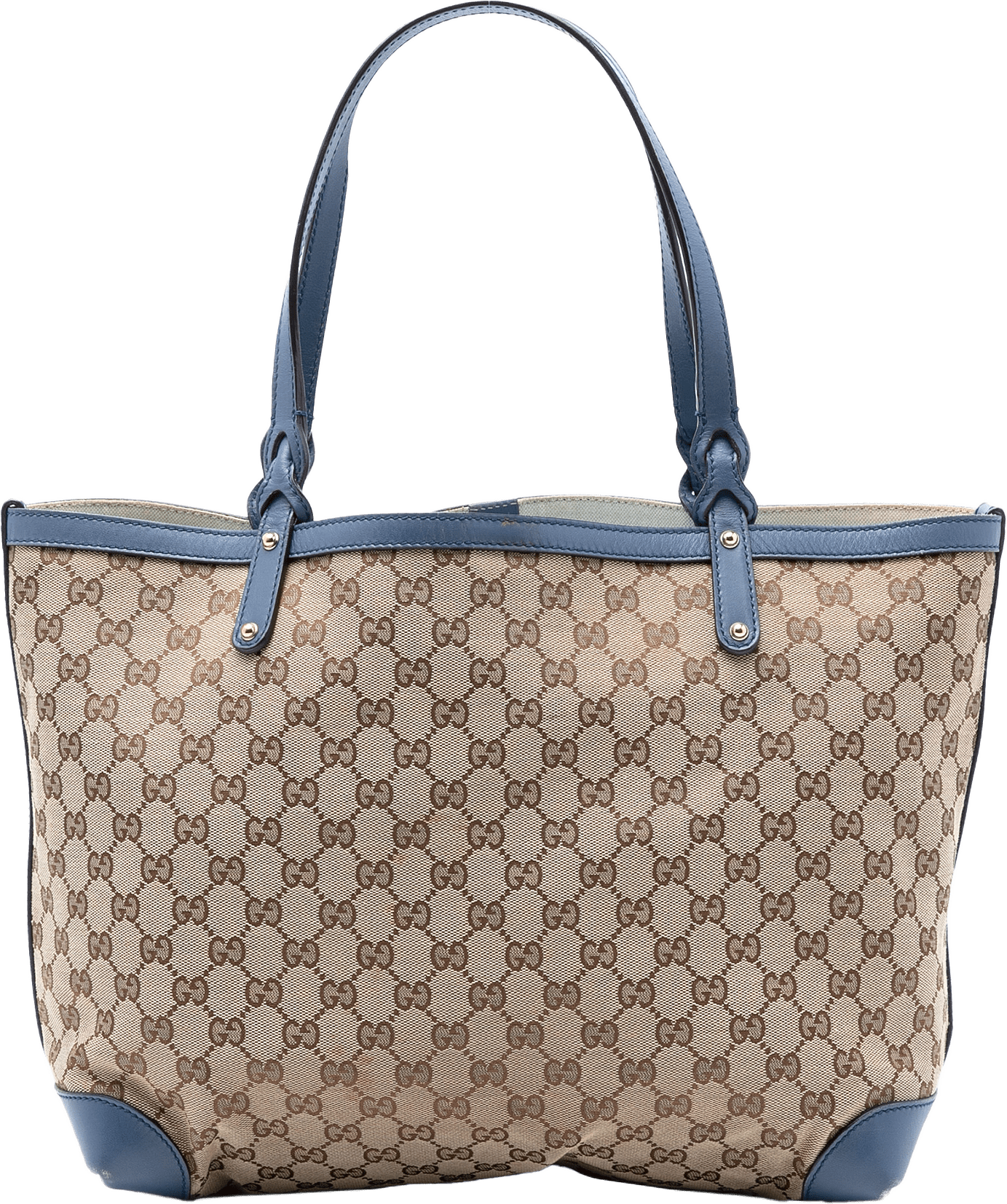 Gucci Medium Gg Canvas Craft Tote, från Luxclusif, i färgen beige.