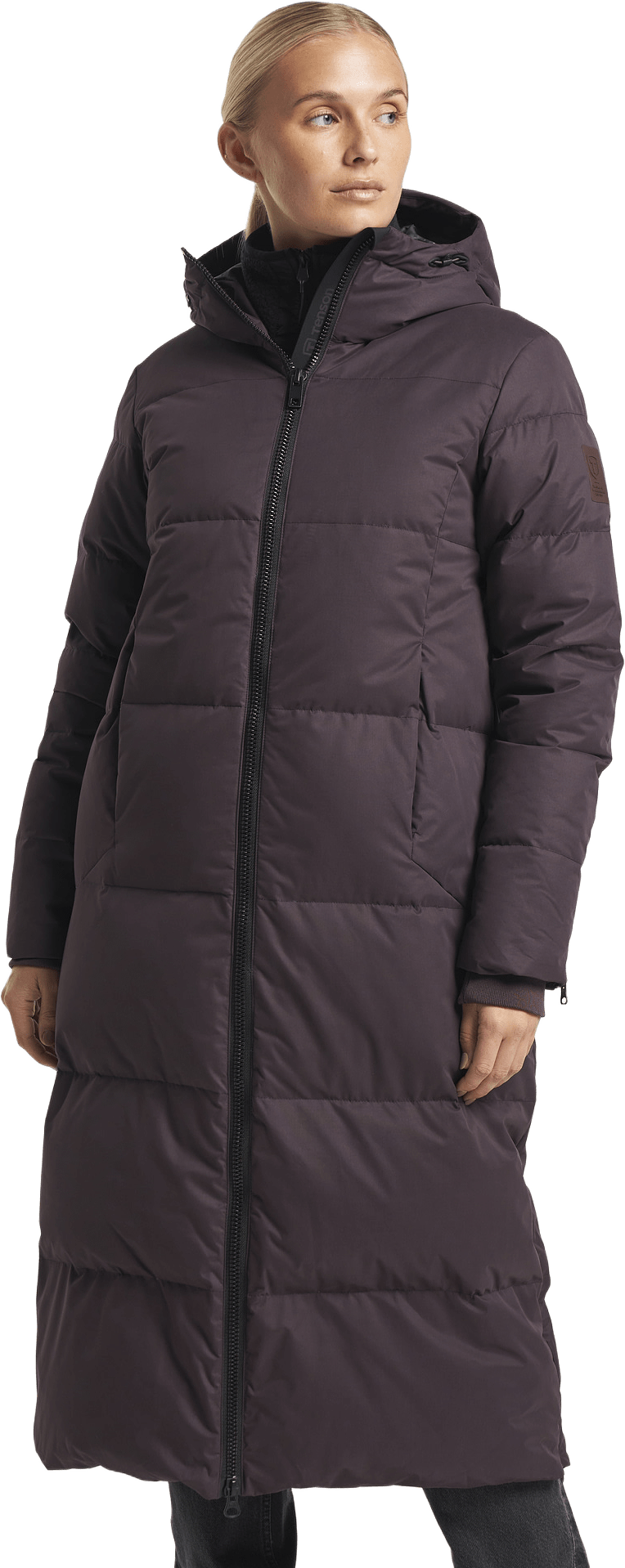 Shanna 2.0 Down Coat Women, från Tenson, i färgen mörklila.