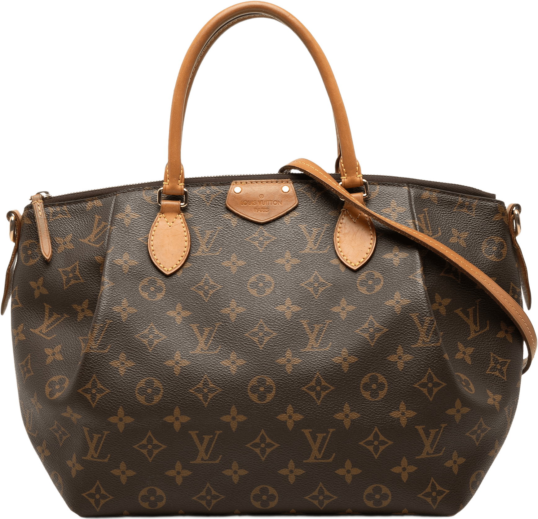Louis Vuitton Monogram Turenne Mm, från Luxclusif, i färgen brun.
