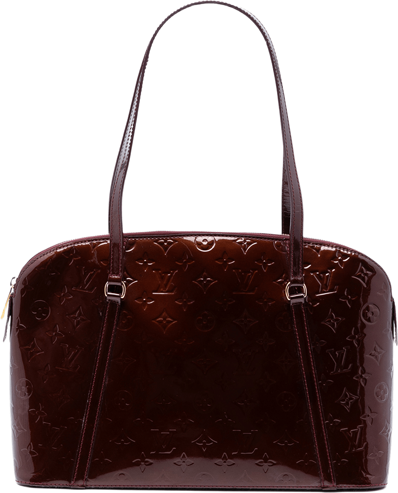 Louis Vuitton Monogram Vernis Avalon, från Luxclusif, i färgen purple.