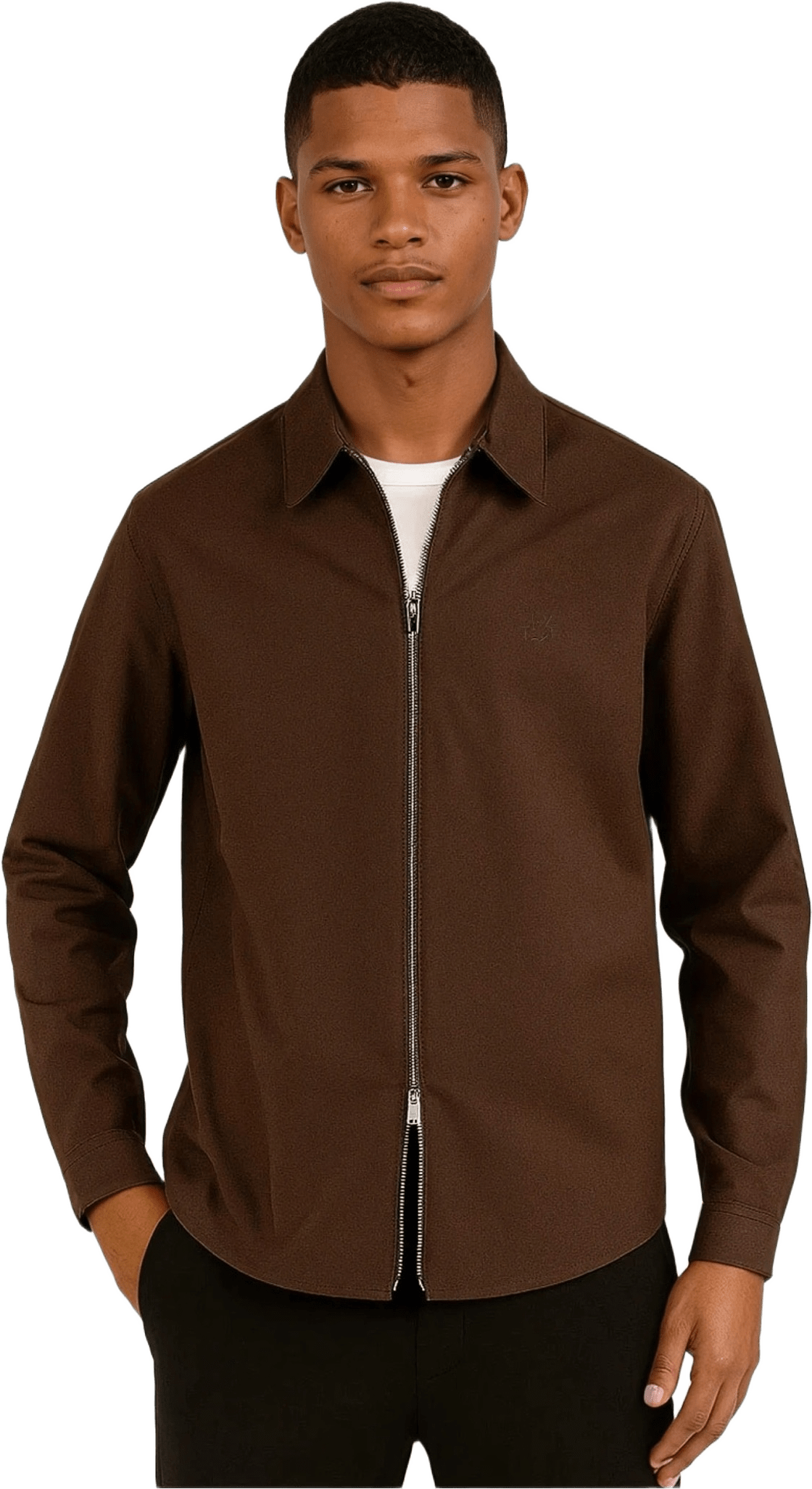 Aden Oxford Zip, från Ciszere, i färgen brown.