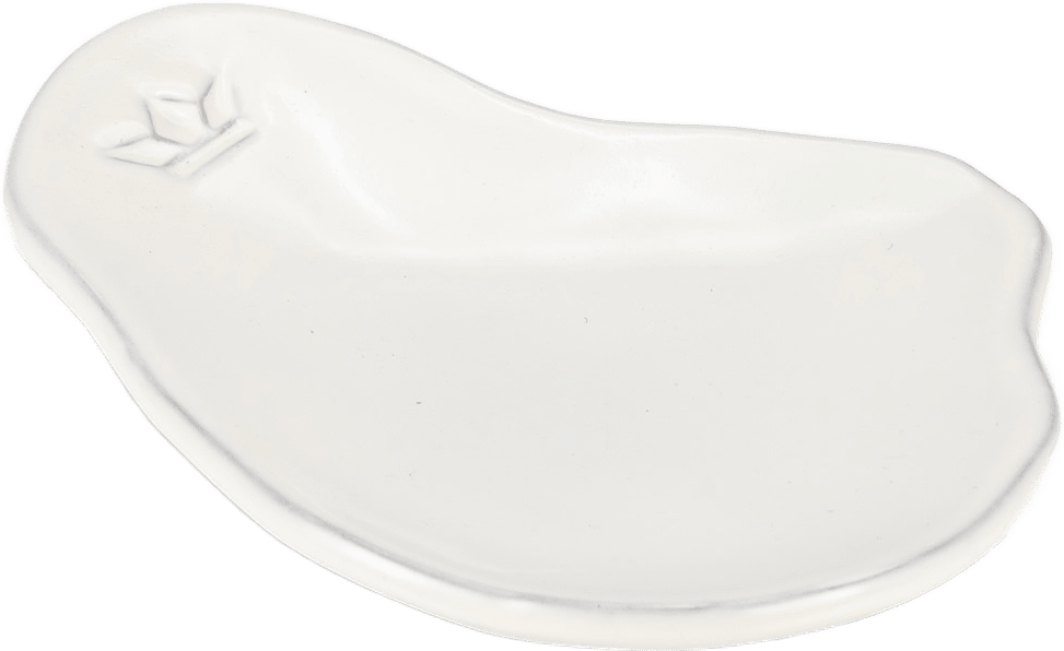 Serveringsfat 15x20cm Vit, från Dutchdeluxes, i färgen white.