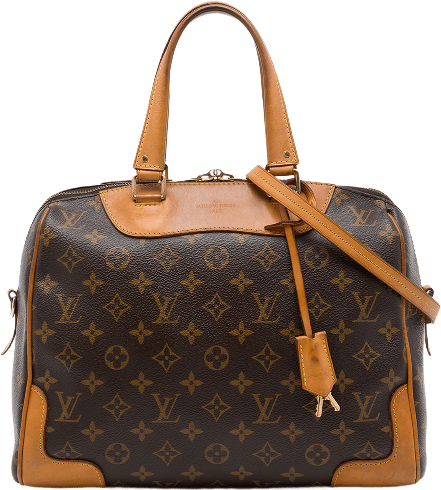 Louis Vuitton Monogram Retiro Pm, från Luxclusif, i färgen brun.