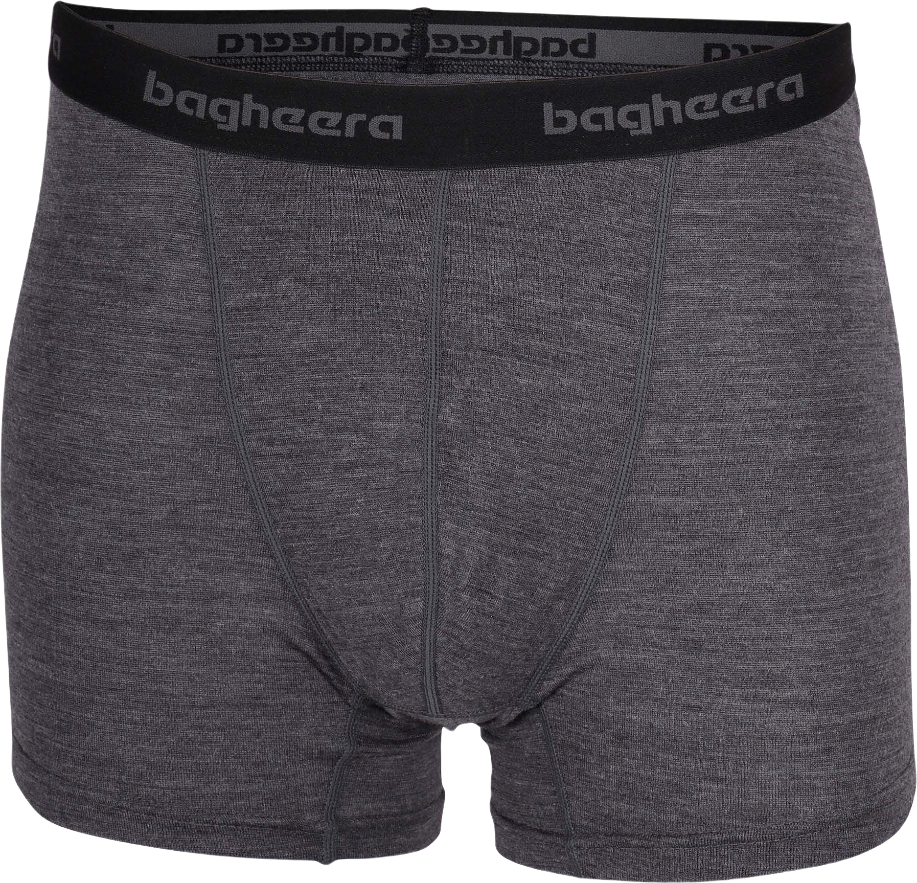 Merino Brisk Boxers, från Bagheera, i färgen dark grey.