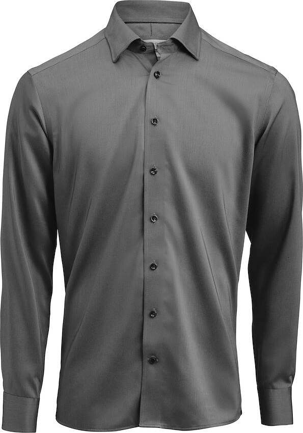 Rb123 Royal Twill Non-iron Slim, från J.Harvest & Frost, i färgen mörkgrå.