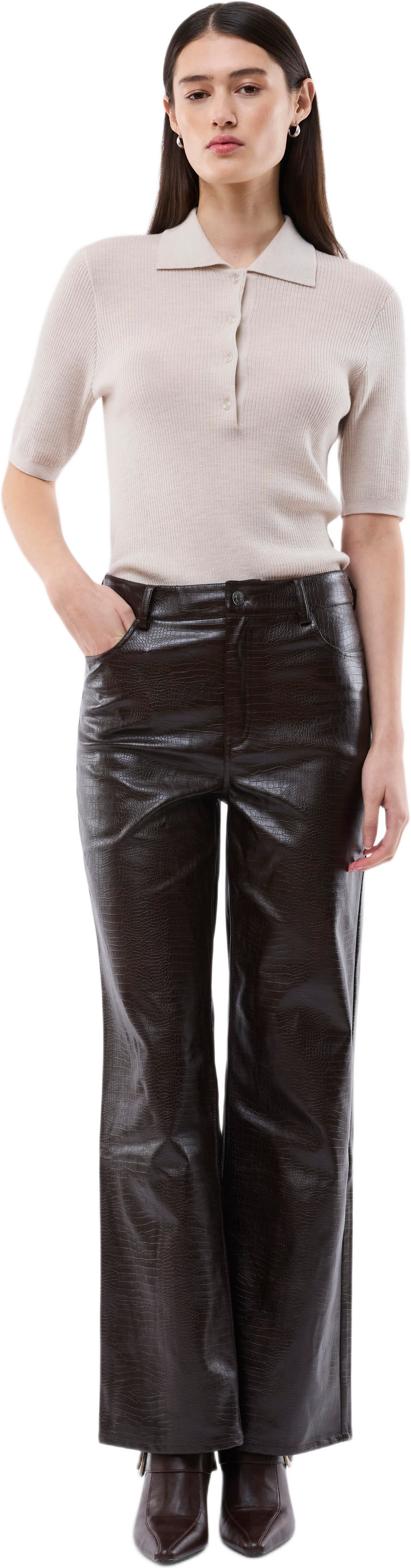 Hirokimd Ss Polo, från Modström, i färgen summer sand.