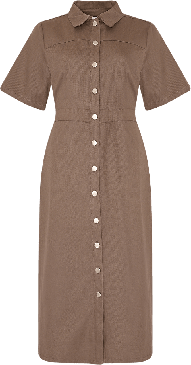 Benita Long Dress - Morel