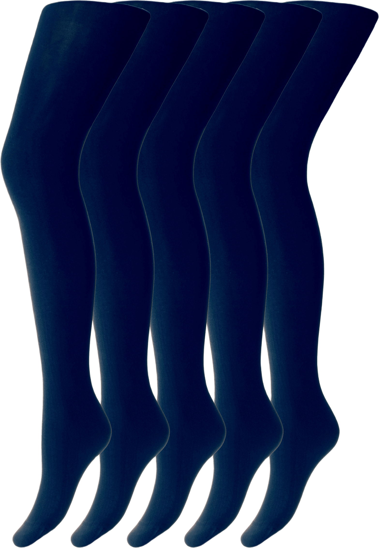 Strumpbyxor "silk Look" | 5-pack | 20 Denier | Blå Iris, från Decoy, i färgen blue.