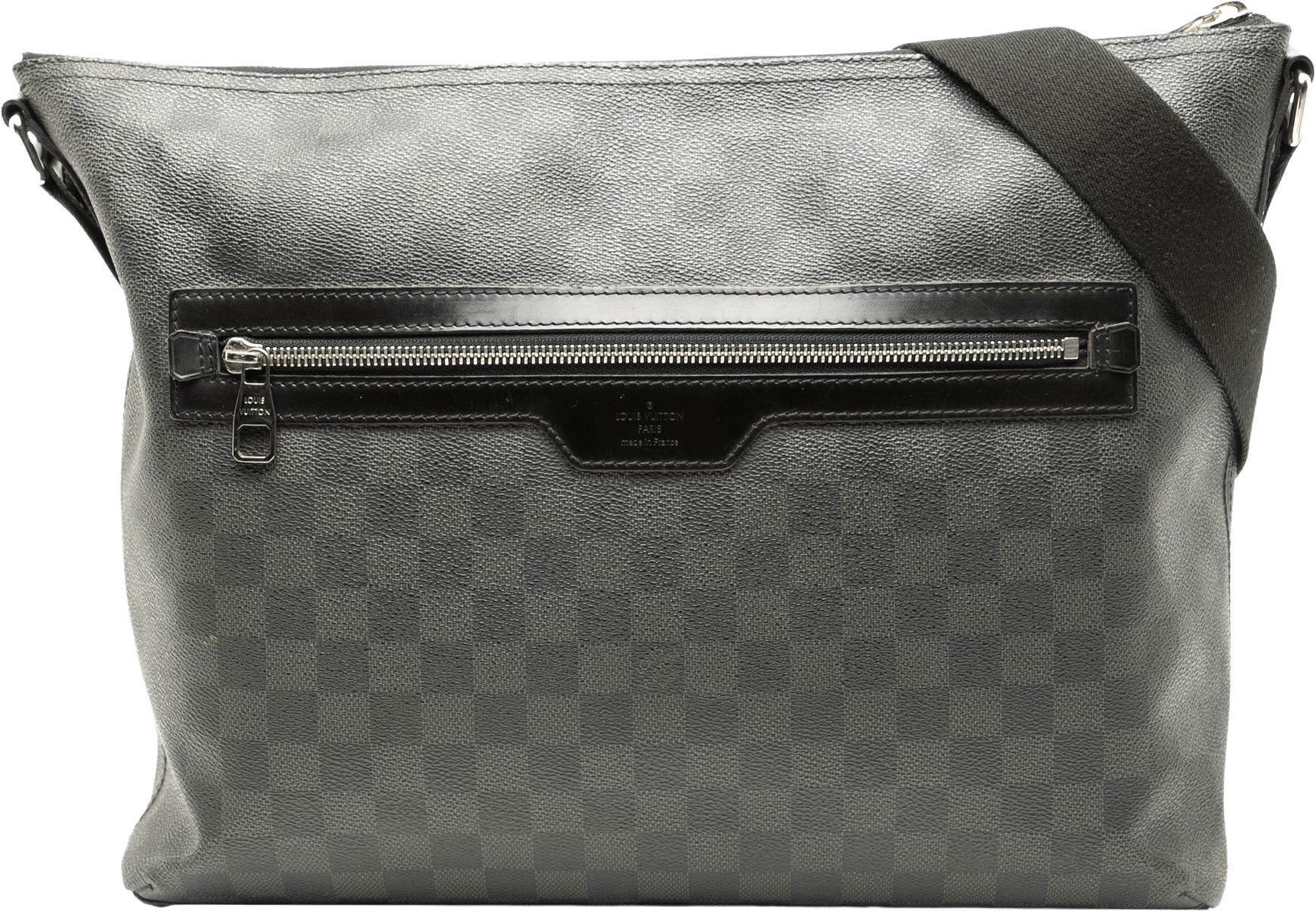 Louis Vuitton Damier Graphite Mick Mm, från Luxclusif, i färgen black.