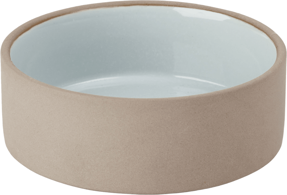 Sia Dog Bowl, från OYOY Living, i färgen ice blue.
