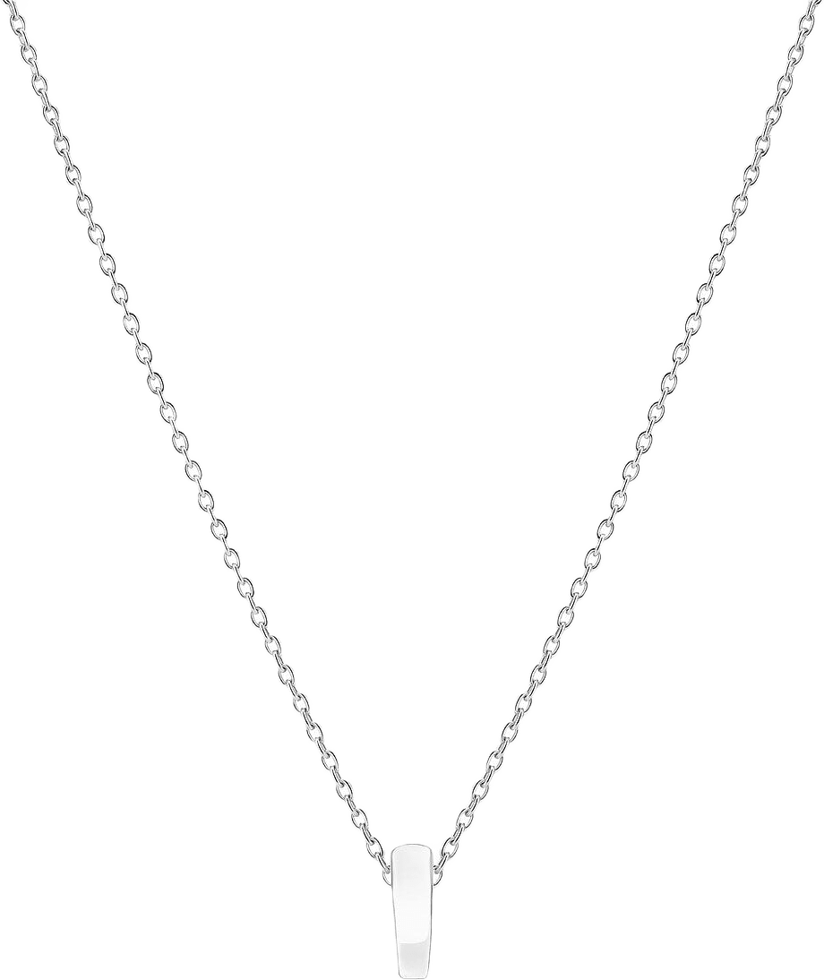 Halsband Lock Charm, från Sif Jakobs Jewellery, i färgen silver.