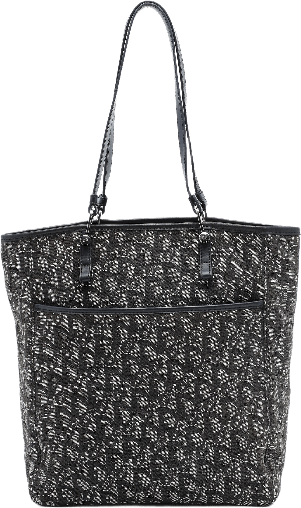 Dior Diorissimo Trotter Canvas Tote, från Luxclusif, i färgen blå.