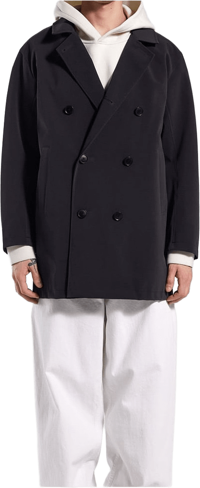 Åtvidaberg Raincoat, från Stutterheim, i färgen black.