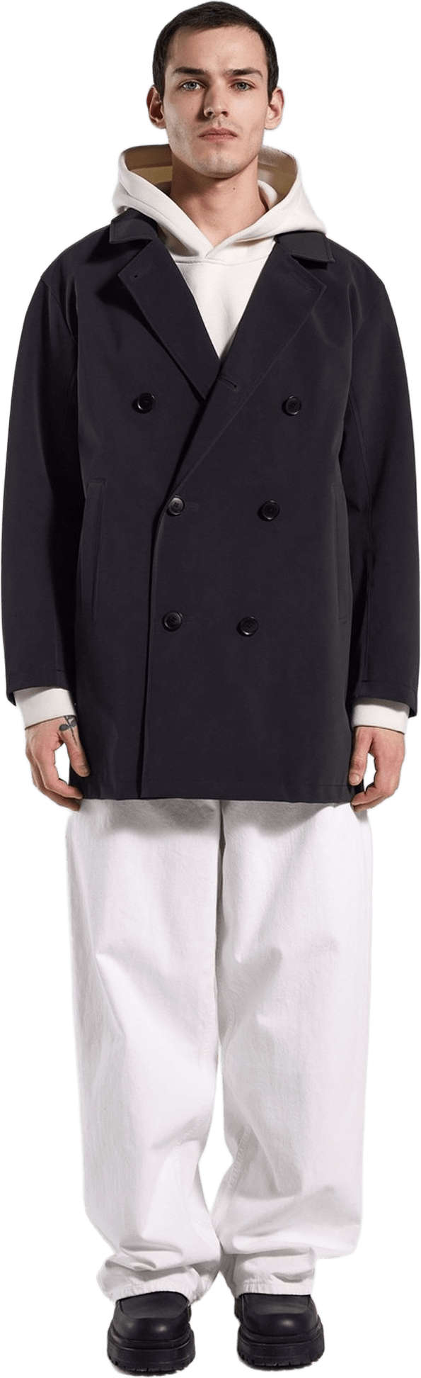 Åtvidaberg Raincoat, från Stutterheim, i färgen black.