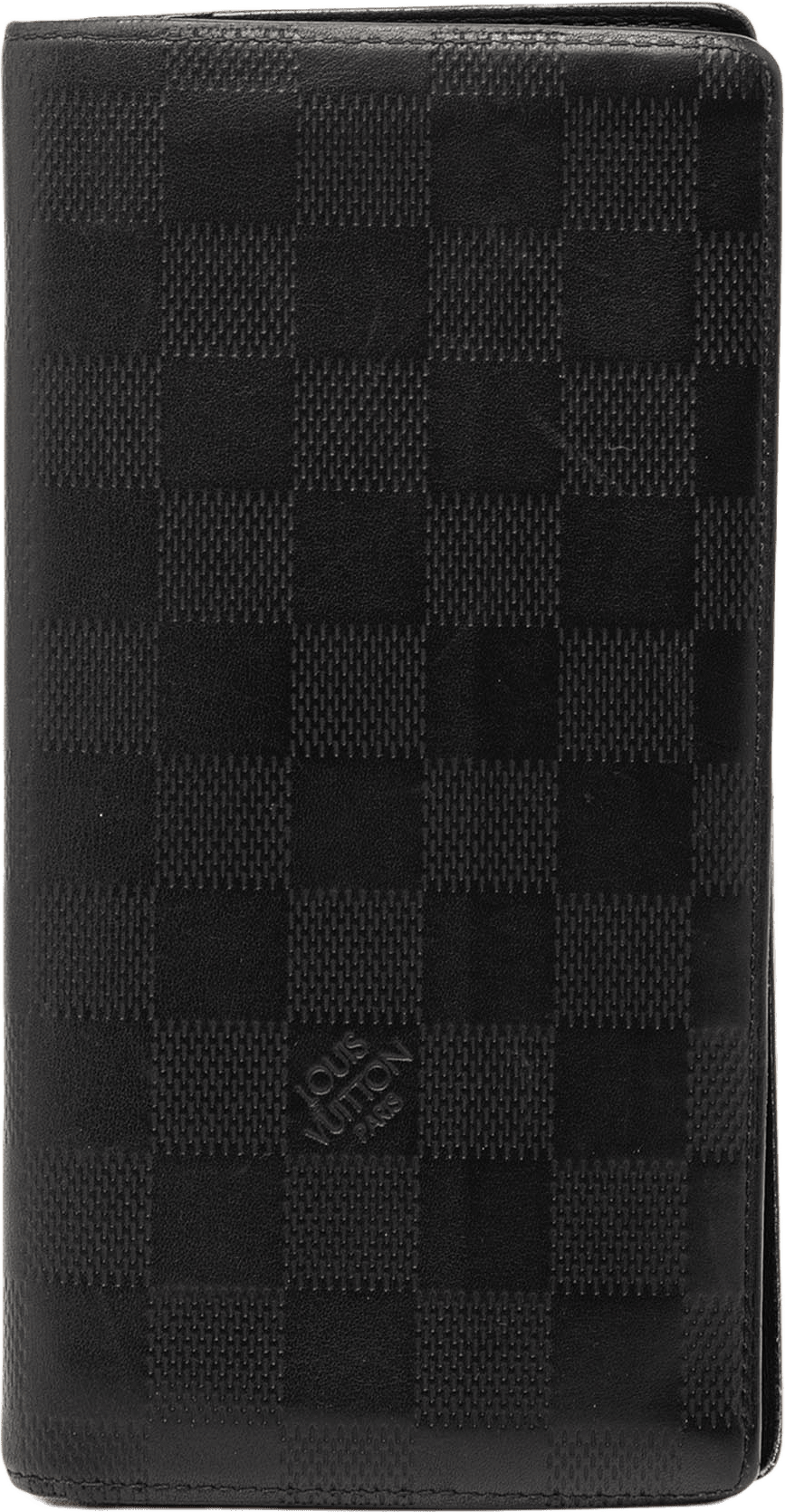 Louis Vuitton Damier Infini Portefeuille Brazza, från Luxclusif, i färgen black.