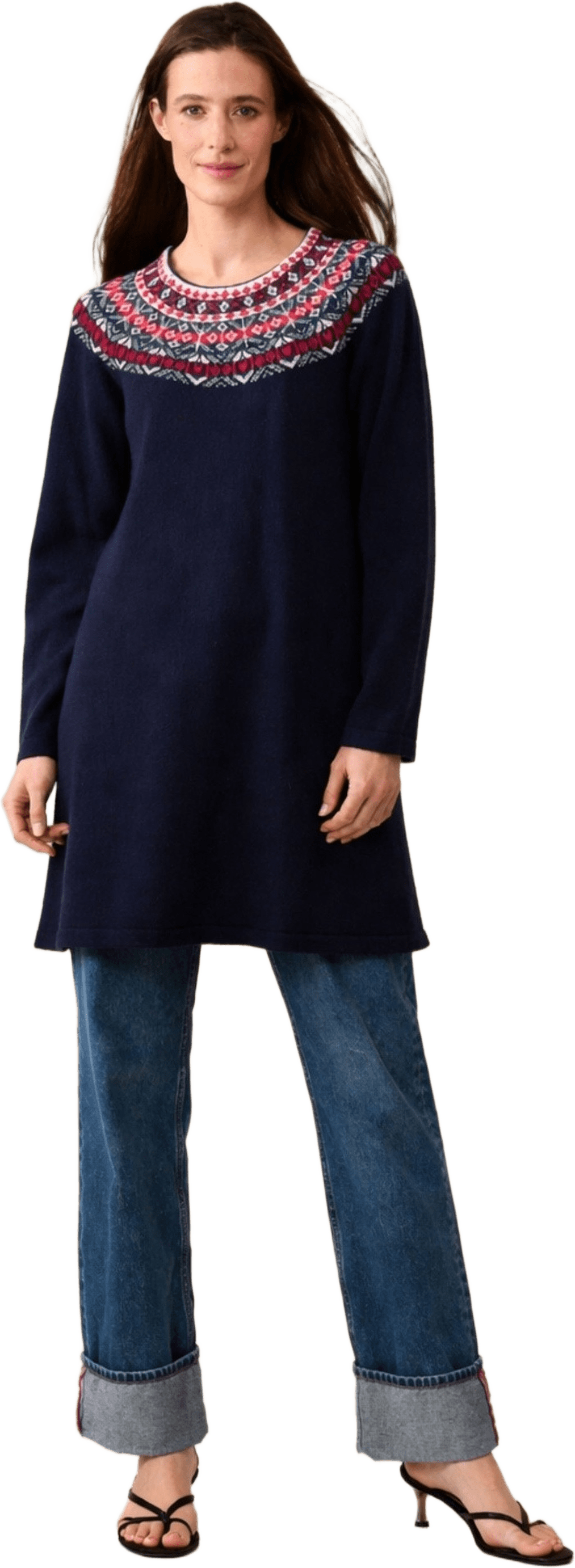Verna Dress, från Jumperfabriken, i färgen navy.