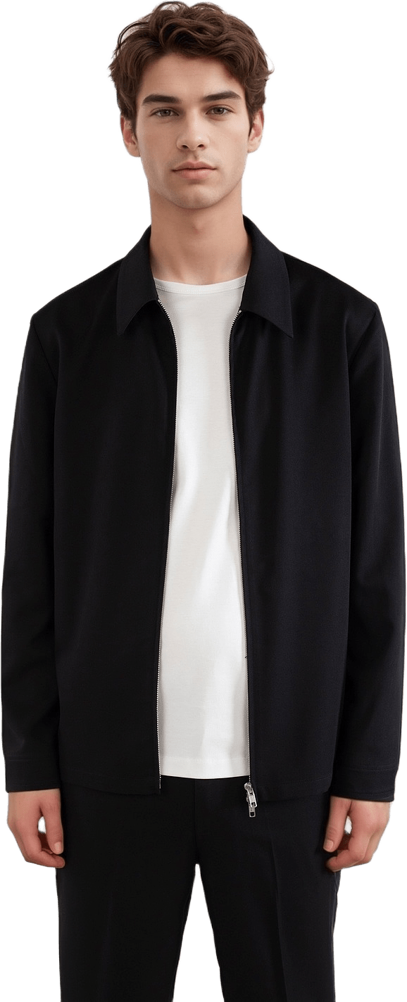 Evander Suit Zip Overshirt