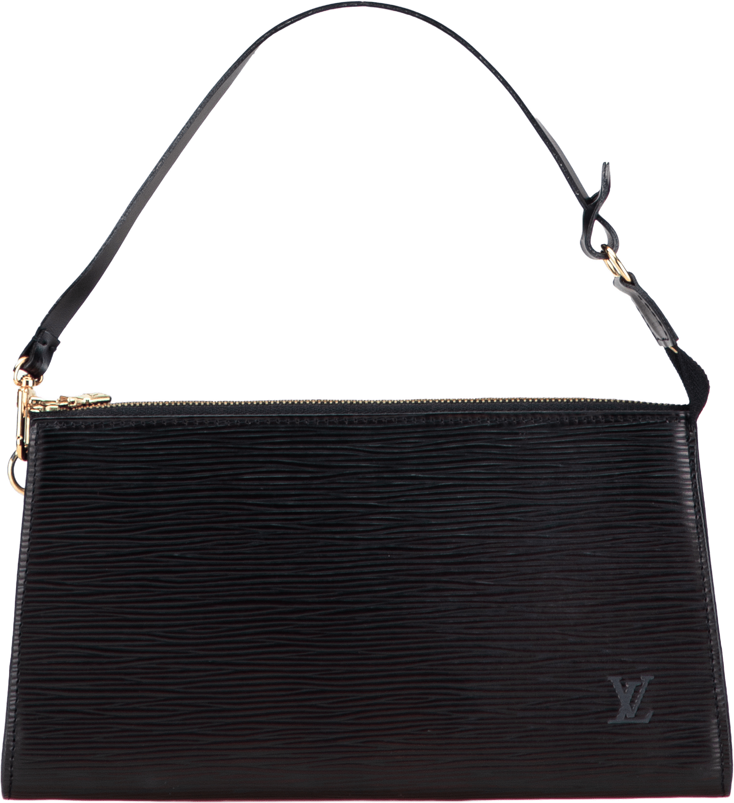 Louis Vuitton Epi Pochette Accessoires, från Luxclusif, i färgen black.