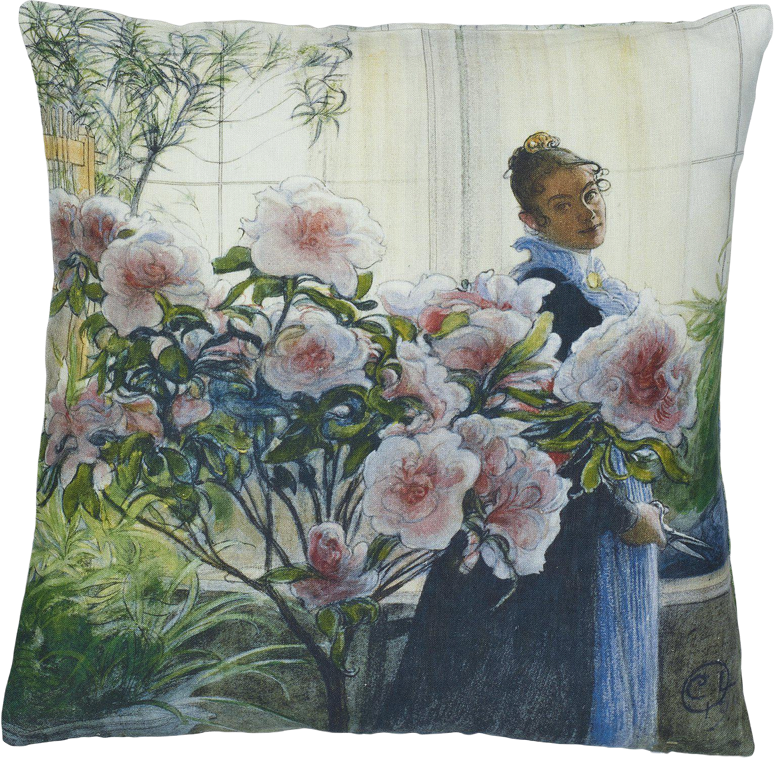 Azalea Kuddfodral, från Svanefors, i färgen multi.