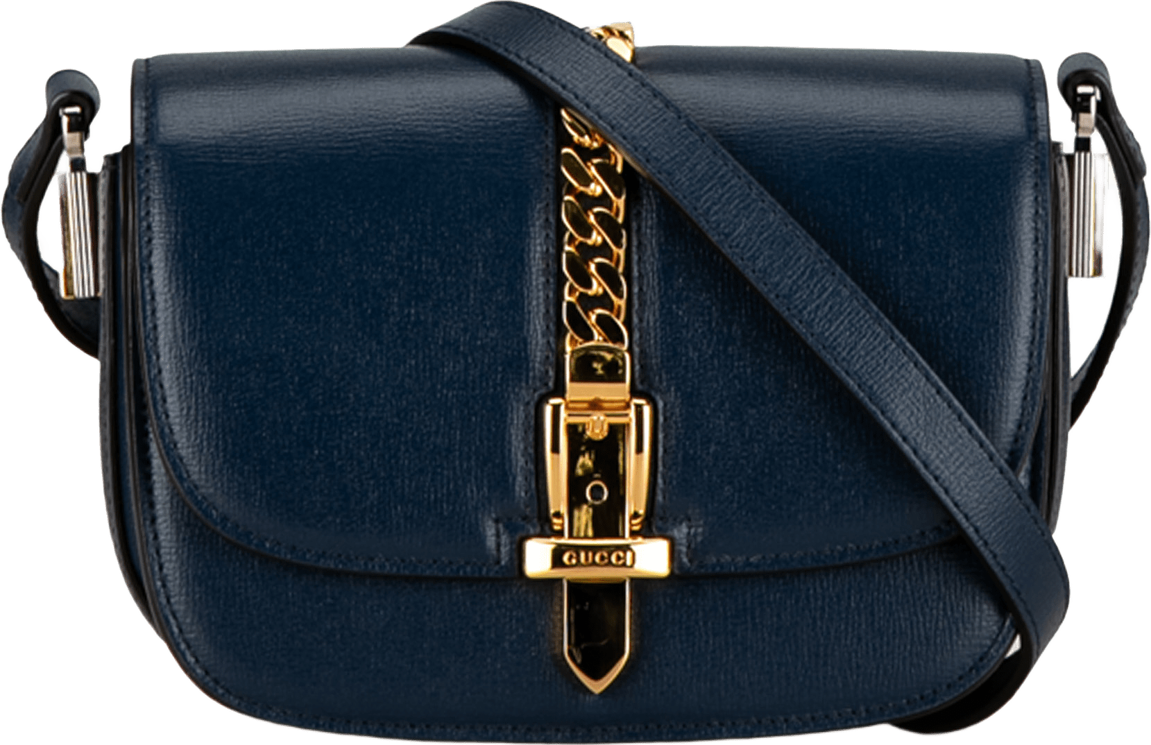 Gucci Mini Leather Sylvie 1969 Crossbody