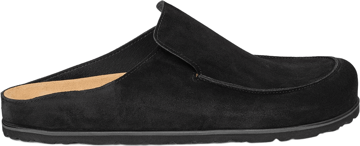 Pedro Tofflor, från Shepherd, i färgen svart mocka.