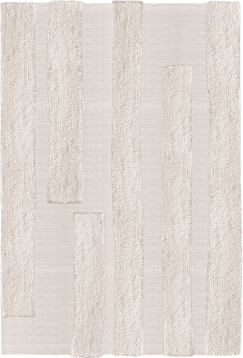 Punja Bricks Bone White, från Layered, i färgen bone white.