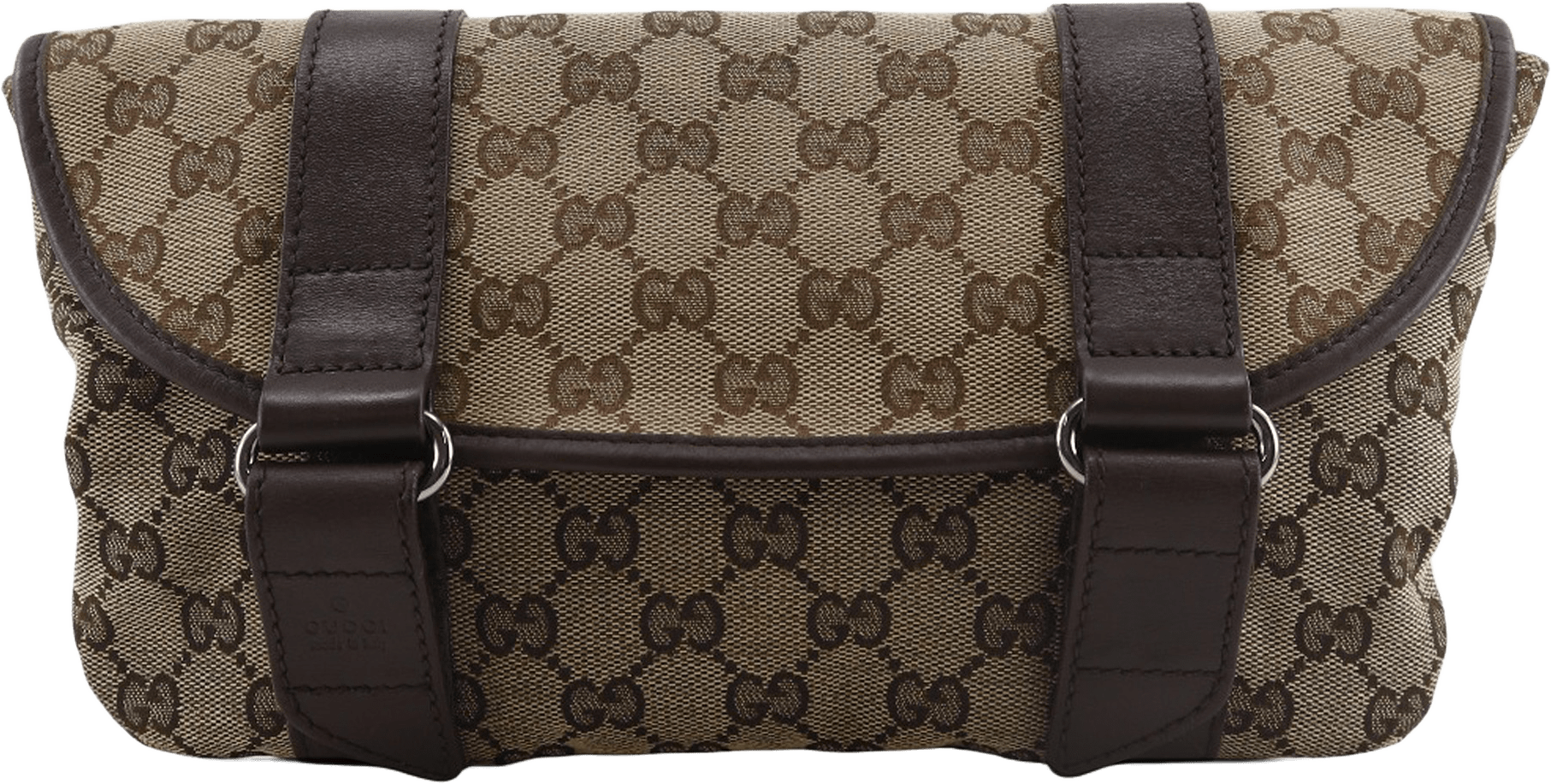 Gucci Gg Canvas Belt Bag, från Luxclusif, i färgen beige.
