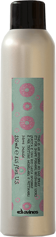 More Inside This is an Invisible no Gas Spray, från DAVINES.