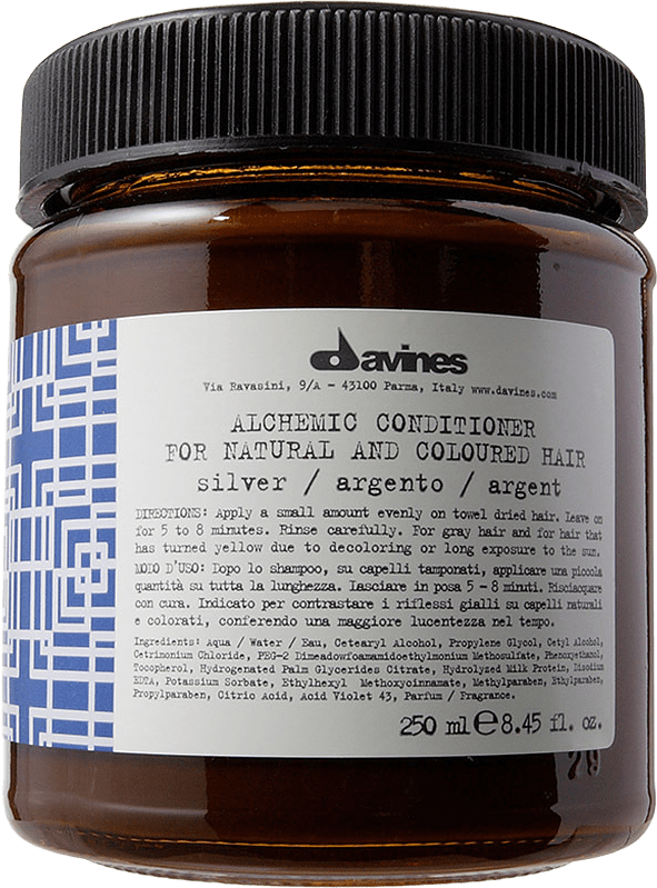 Alchemic Conditioner Silver, från DAVINES, i färgen Silver.