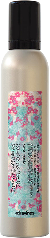 More Inside This is a Curl Moisturizing Mousse