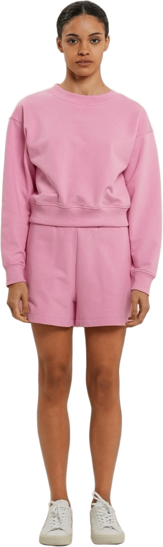 Maylee Sweatshirt - Bubblegum, från Residus, i färgen pink.