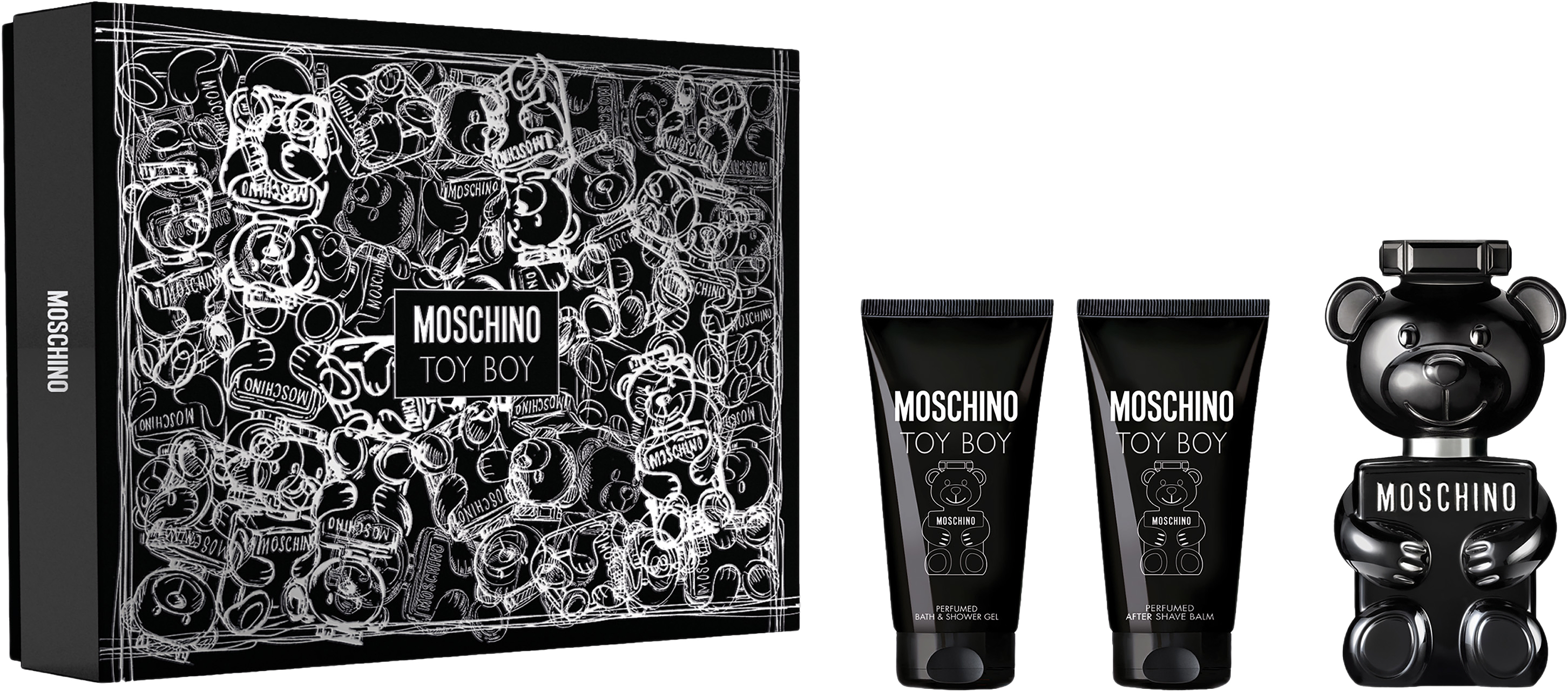 Gift Set Toy Boy EdP + Shower Gel + After Shave Balm, från Moschino.