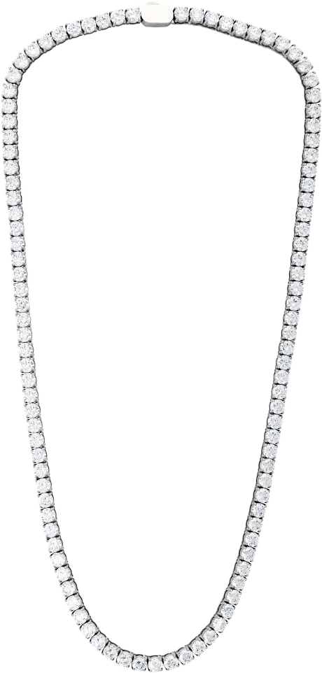 Haiden | Halsband | Zircon, från by BILLGREN, i färgen stål.