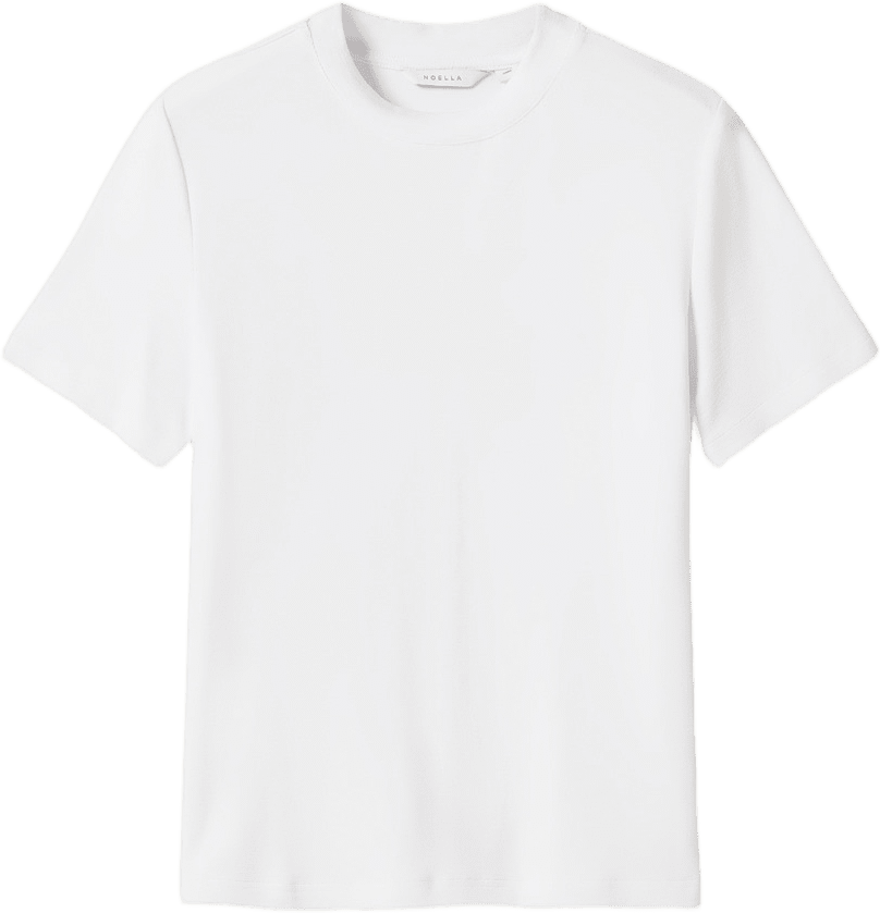 Lidie Ss Top - White, från Noella, i färgen white.