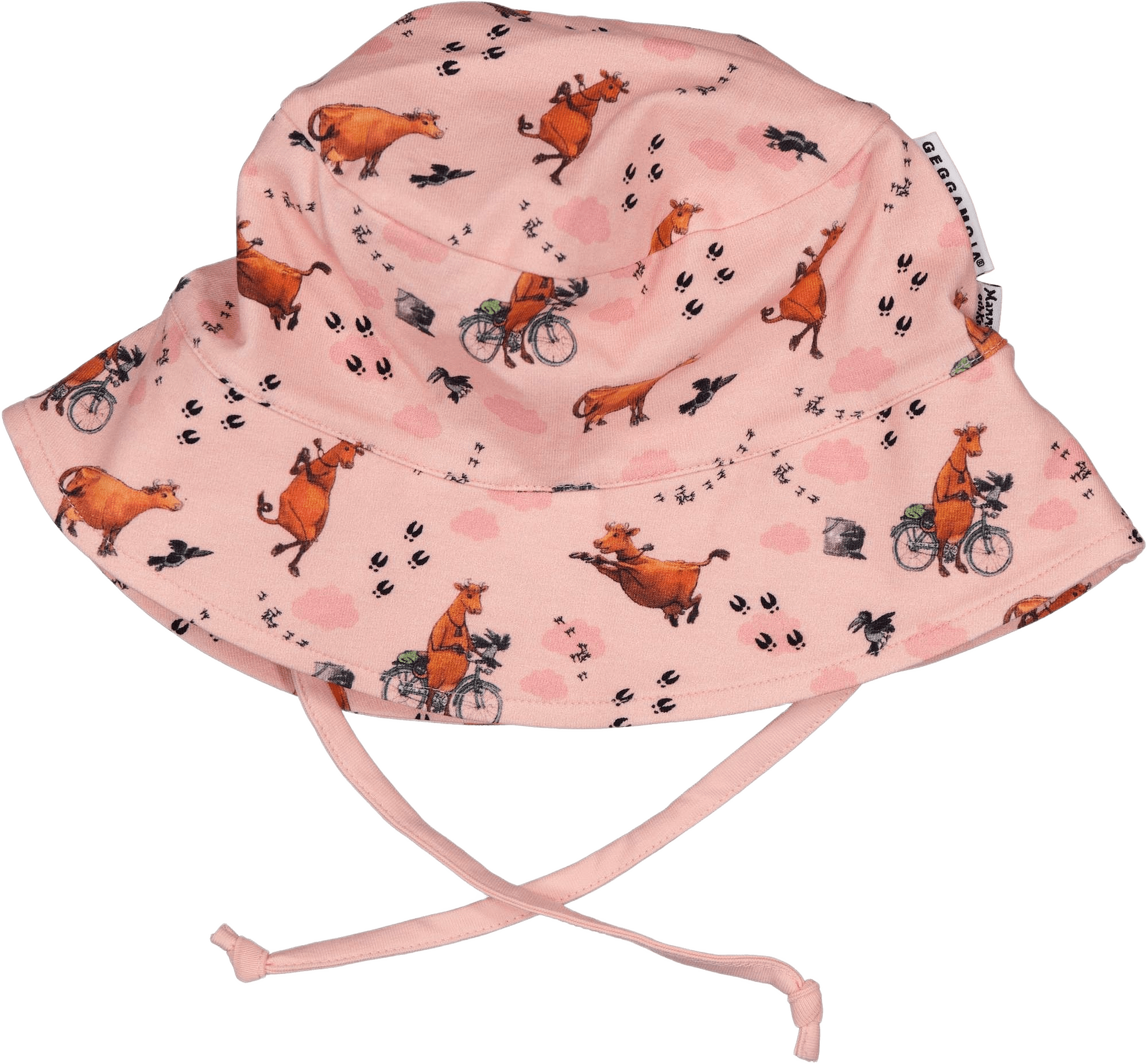 Mamma Mu Och Kråkan Solhatt, från Geggamoja, i färgen rosa moln.