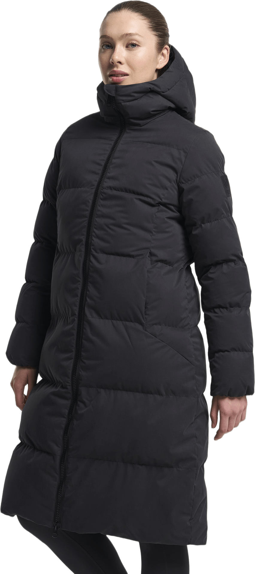 Claudia Coat Women, från Tenson, i färgen svart.