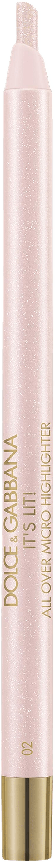 It’s Lit! All Over Micro Highlighter, från Dolce & Gabbana, i färgen Galactic Glimmer.