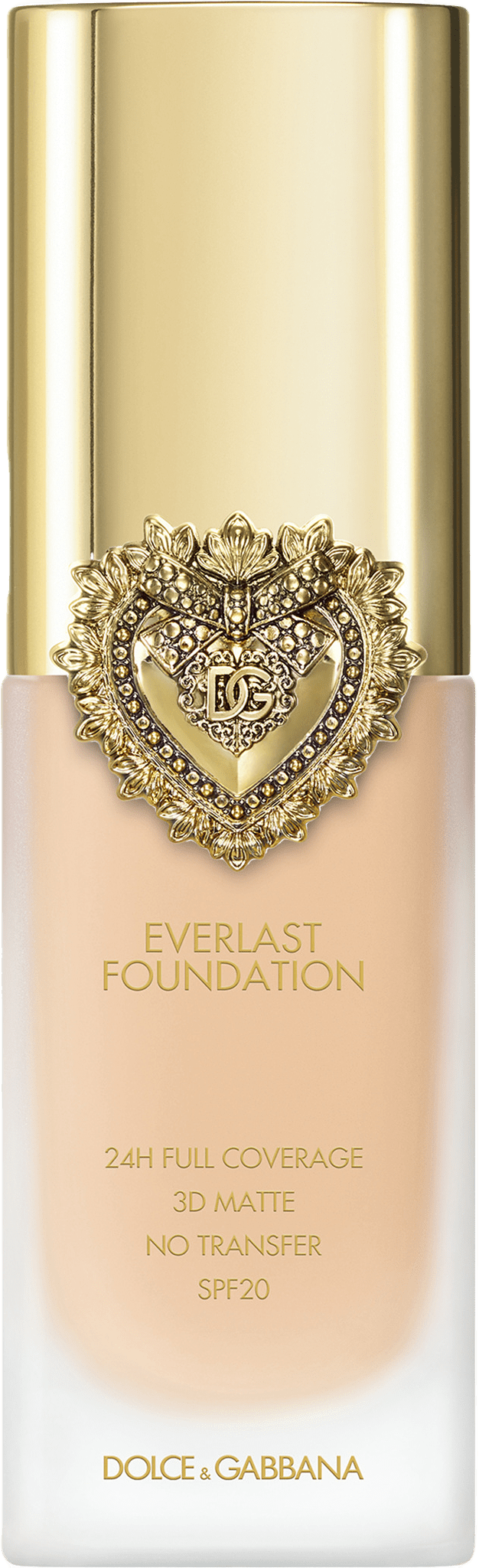 Everlast Foundation 24H Full Coverage 3D Matte No Transfer SPF20, från Dolce & Gabbana, i färgen 6w Light.