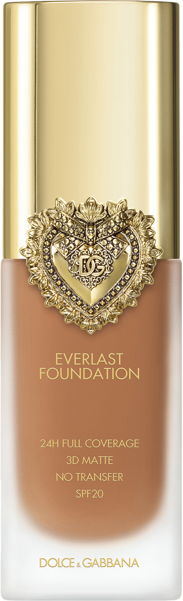Everlast Foundation 24H Full Coverage 3D Matte No Transfer SPF20, från Dolce & Gabbana, i färgen 24n Medium.