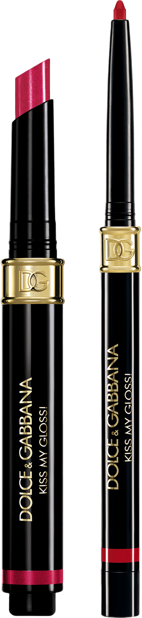 Kiss My Gloss! 4D Gloss Stick & Lip Liner Duo, från Dolce & Gabbana, i färgen Red.
