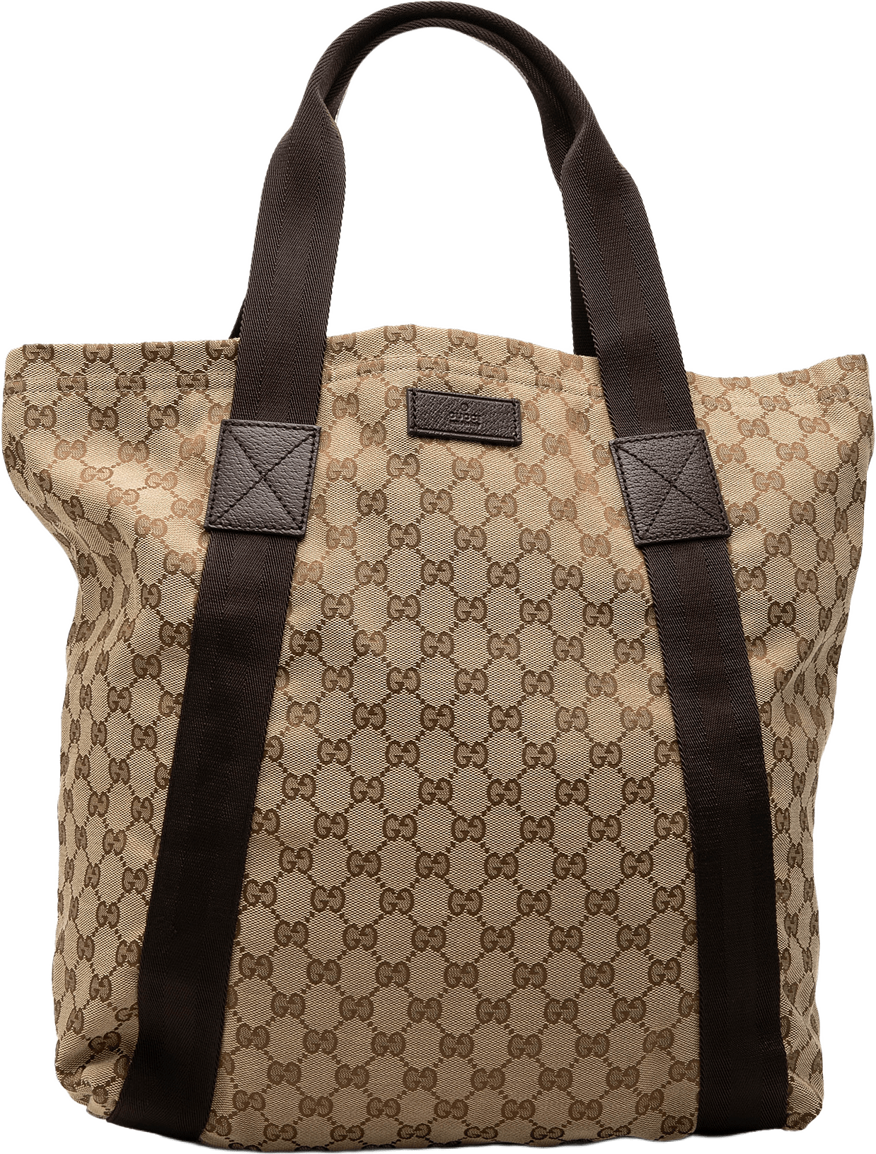 Gucci Gg Canvas Tote, från Luxclusif, i färgen beige.