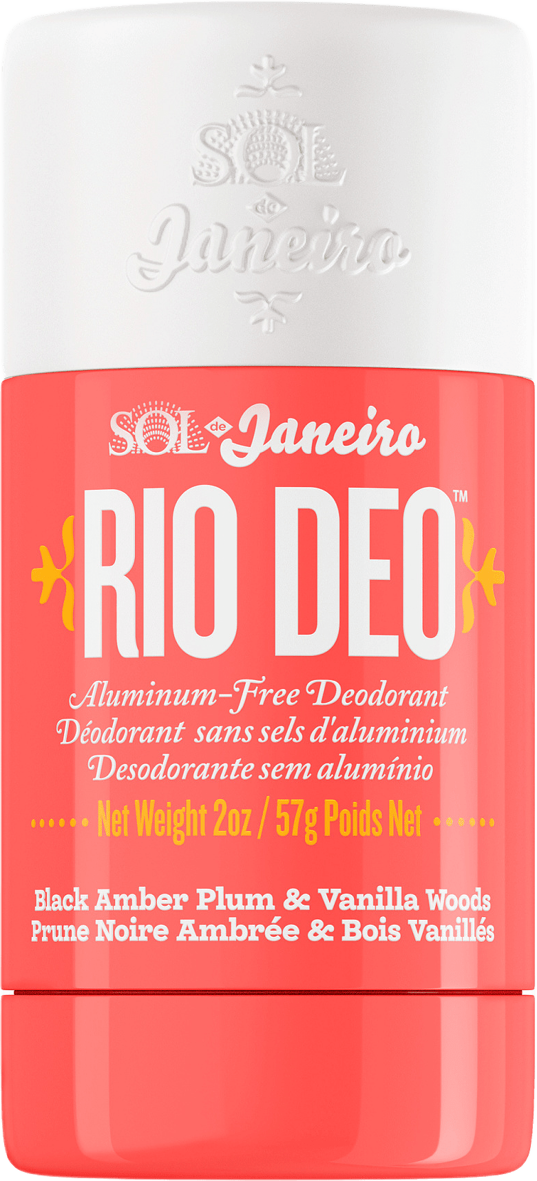Rio Deo 40 Aluminum-Free Deodorant, från Sol de Janeiro, i färgen Natural.