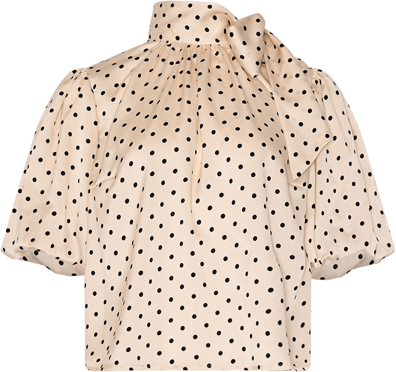 Kesha Blouse - Carmine White Print