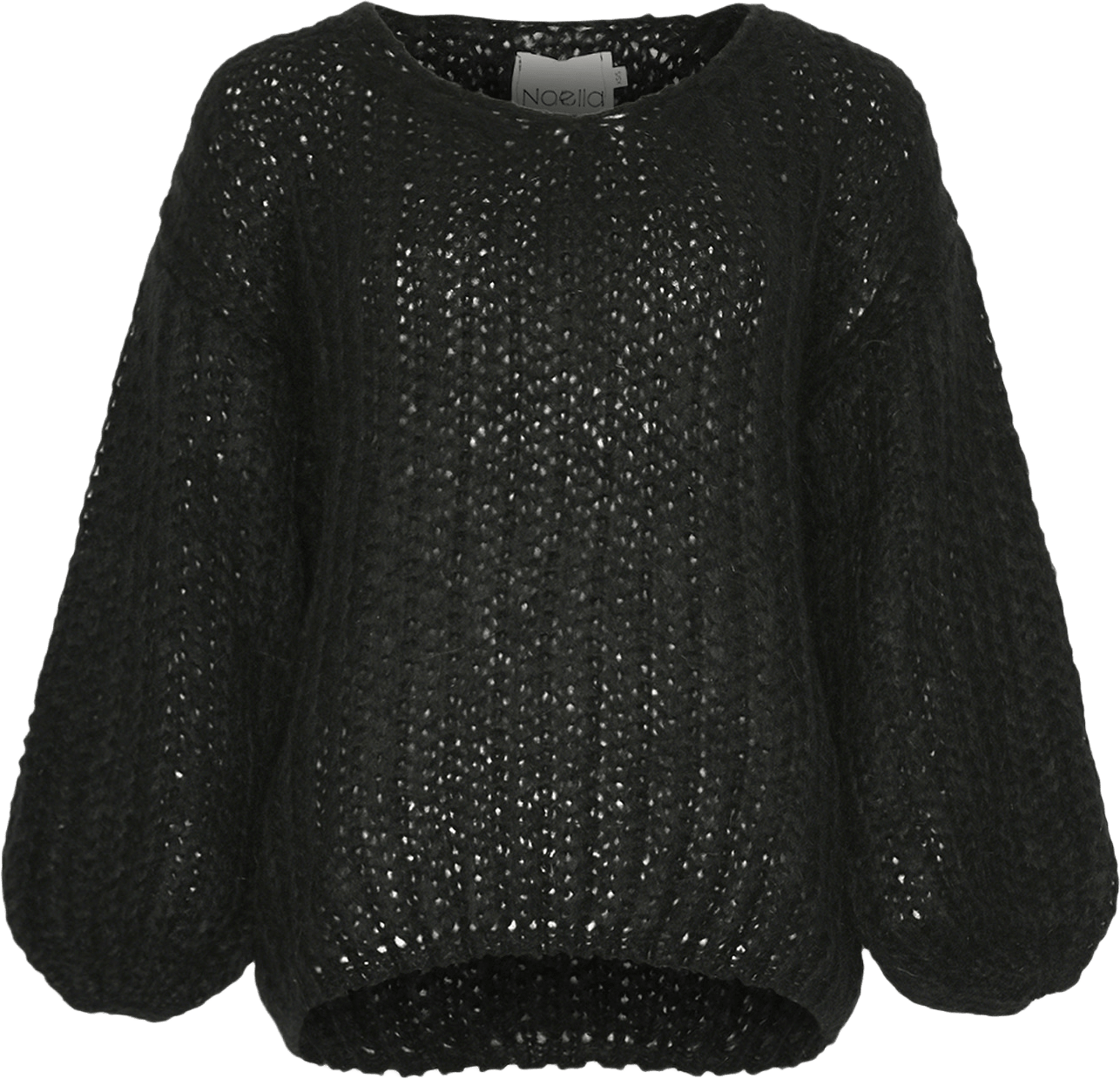 Joseph Knit Sweater - Black, från Noella, i färgen black.