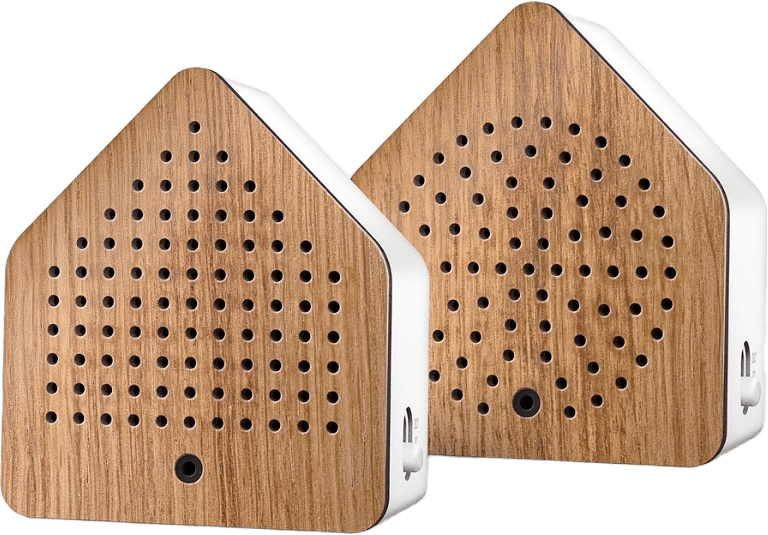 Zirpybox Speldosa 2-pack Gräshoppa Trä