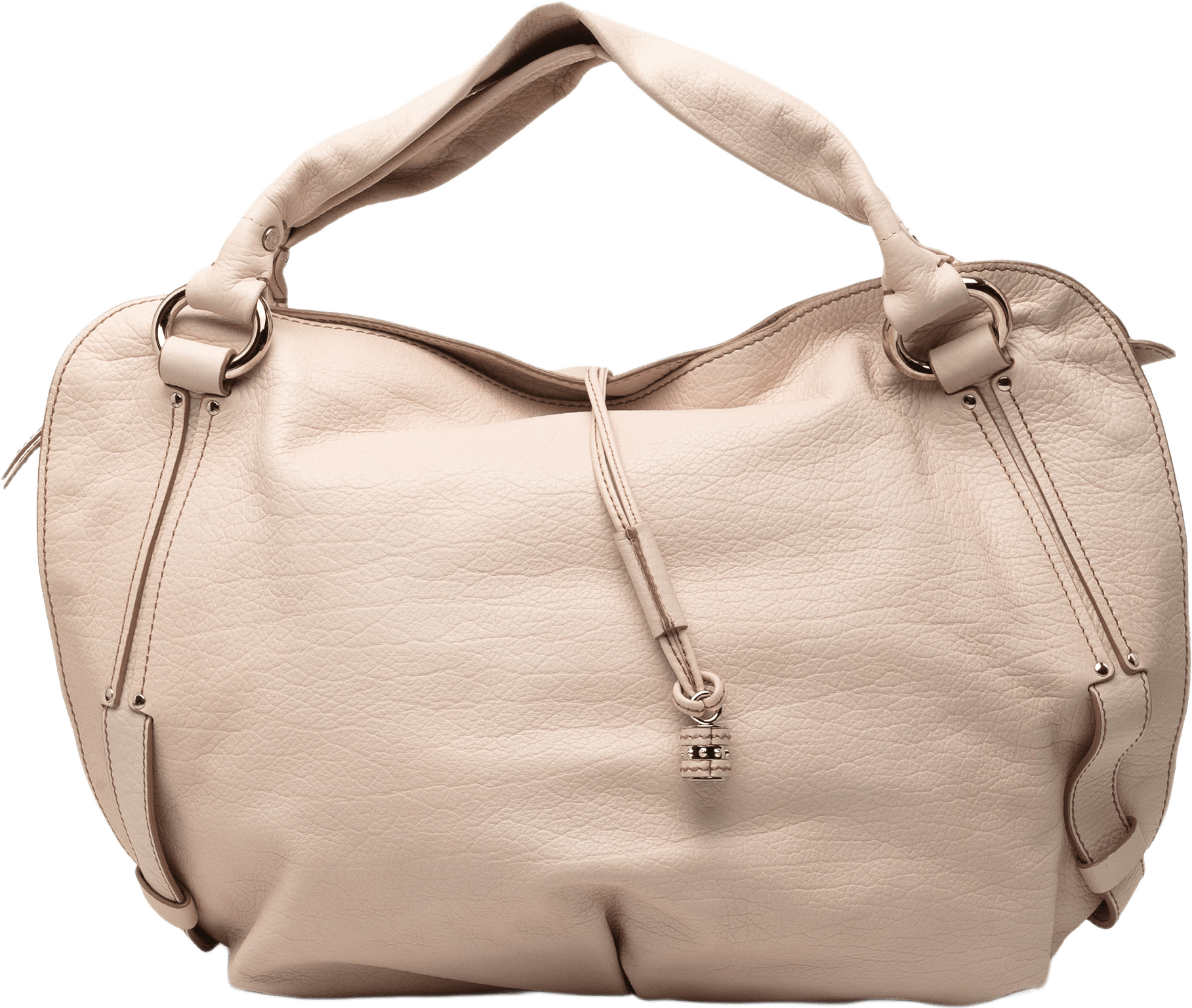 Celine Large Calfskin Bittersweet Hobo, från Luxclusif, i färgen rosa.