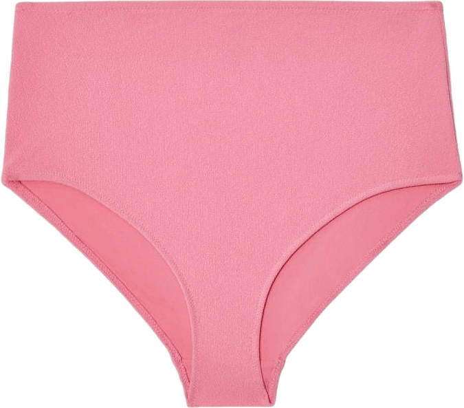 Highwaist Bikini Briefs, från Understatement, i färgen candy pink.