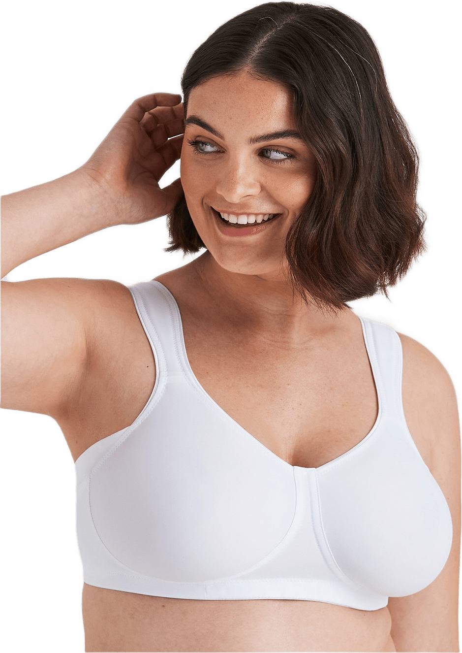 Stay Fresh Soft Bh, från Miss Mary of Sweden, i färgen vit.