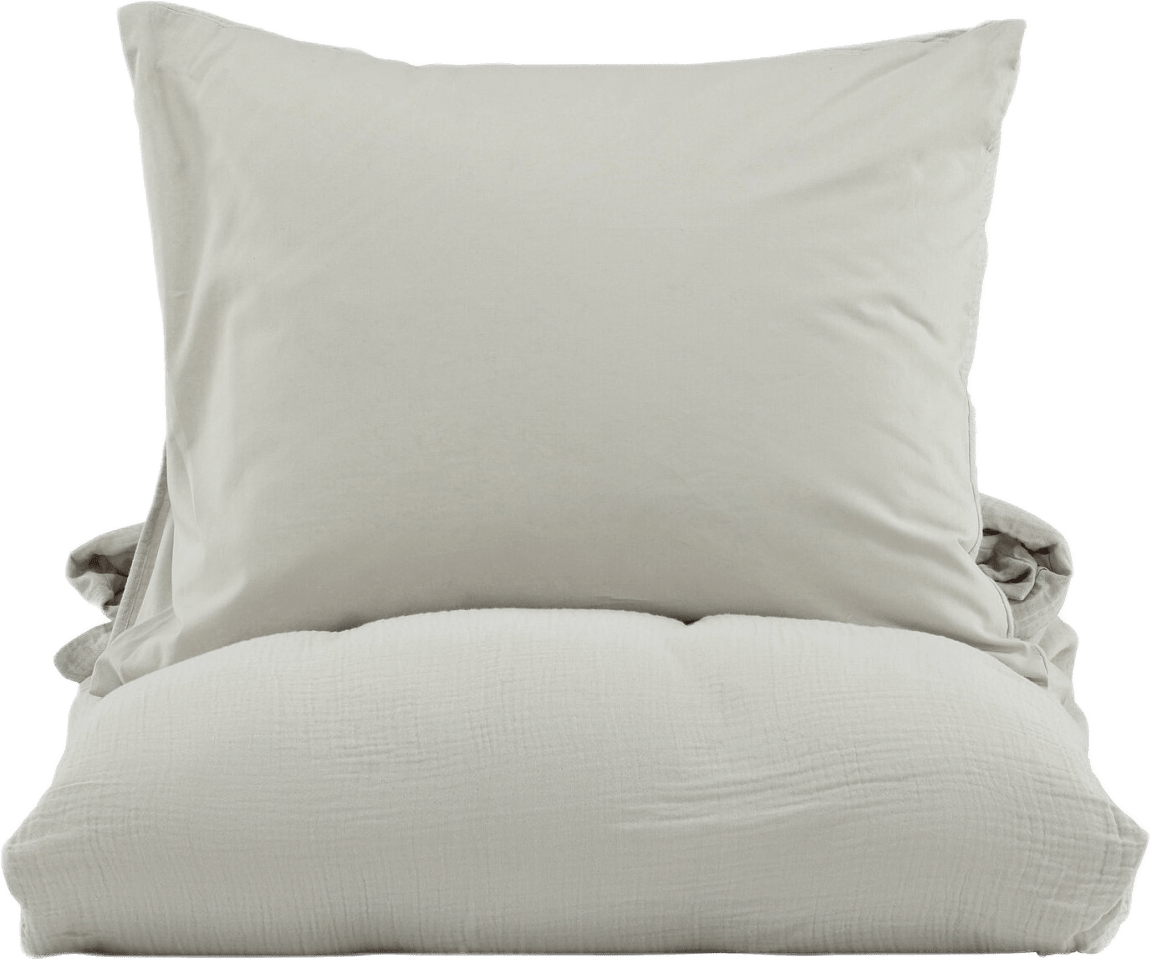 Mila Bäddset, från Venture Home, i färgen light grey.